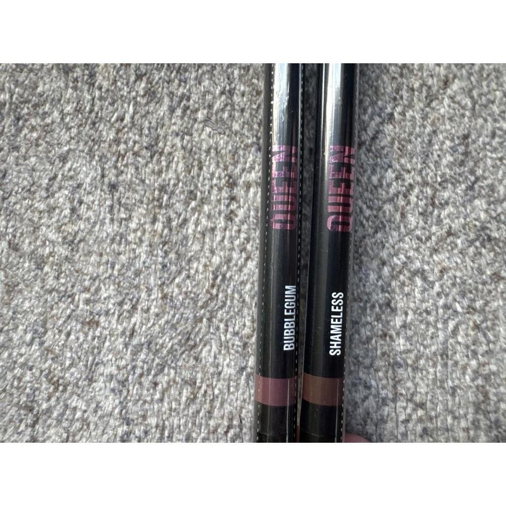 Queen Cosmetics On Lock Lip Liner Set — Bubblegum & Shameless (New Sealed) - Picture 3 of 3